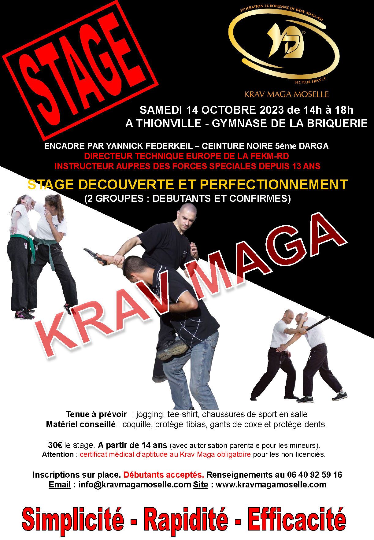 Stage d’initiation et de perfectionnement à Thionville